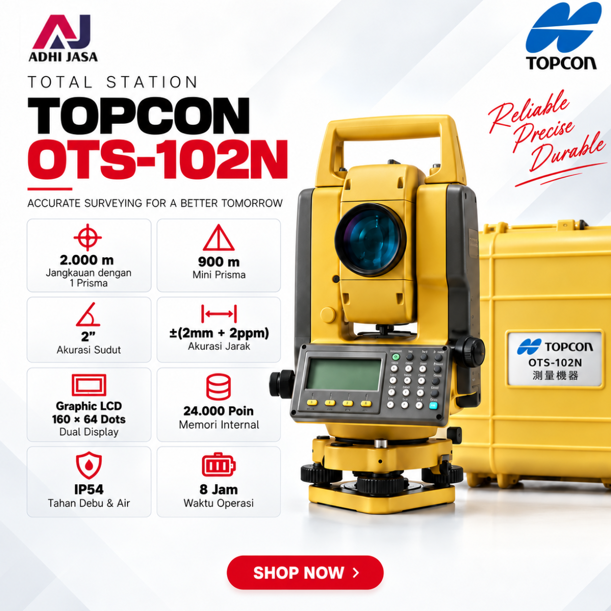 Topcon OTS 102N