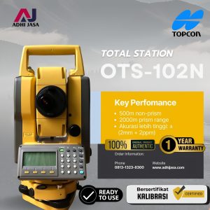 jual-total-station-topcon-OTS-102N-ts-laser-OTS102N-CV-adhijasa