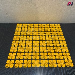 Sheet Prisma Target Reflector Stiker 3x3 Cm