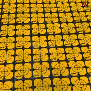 Sheet Prisma Target Reflector Stiker 3x3 Cm